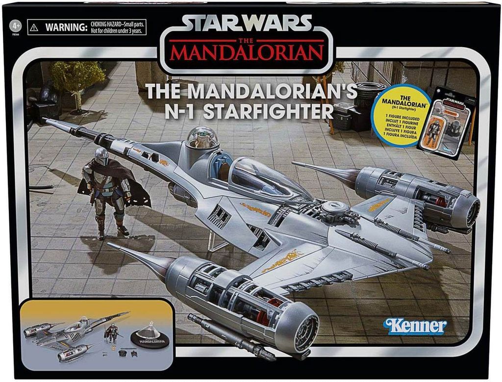 Hasbro - Star Wars The Mandalorian N-1 Starfighter Figurki Image du produit 