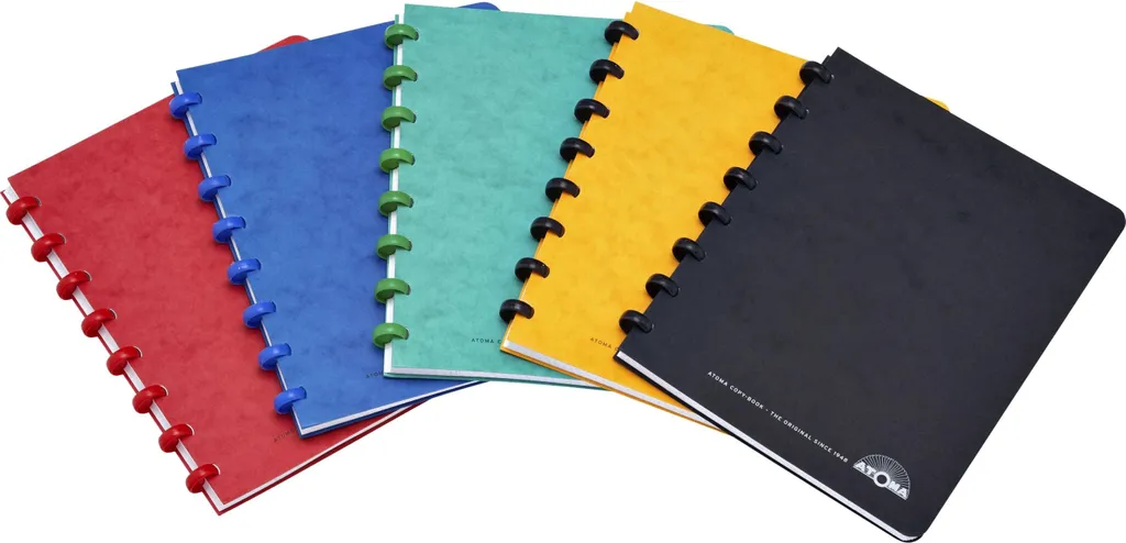 Carnet A5 Atoma 5x5 mm : Ne perdez plus vos notes avec les pages amovibles