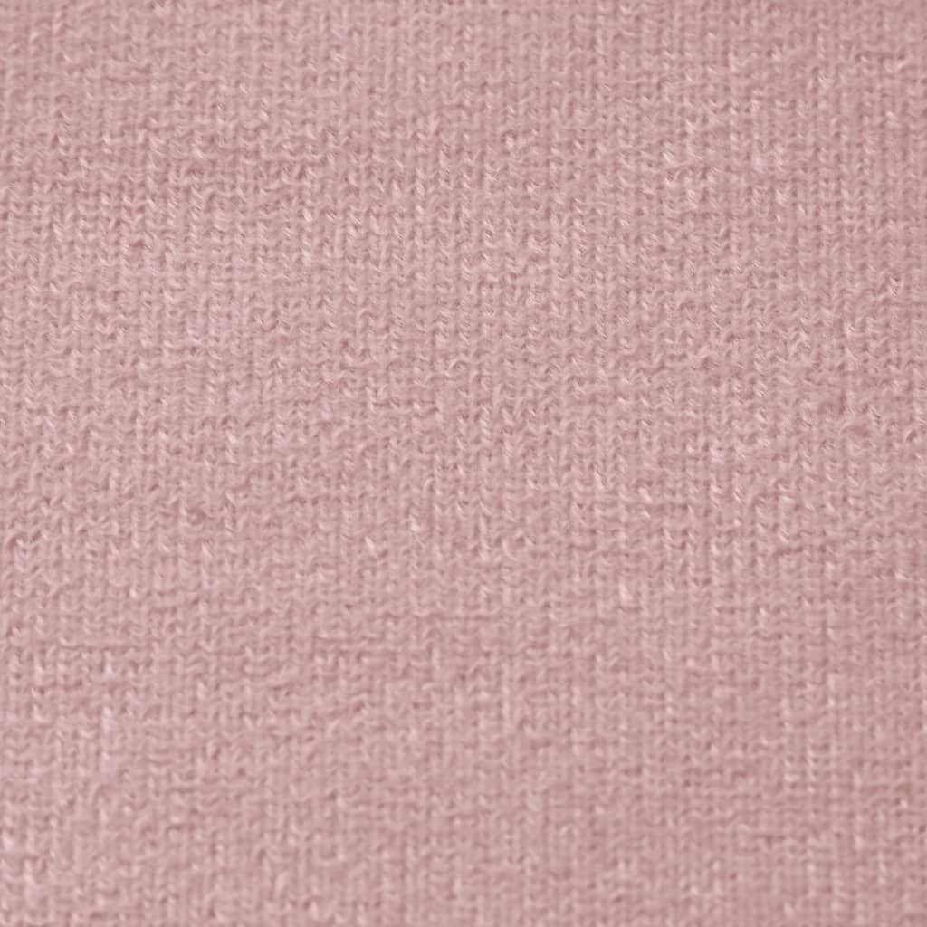 vidaXL Kinder-Schlafsofa 2-Sitzer Rosa Weicher Plüsch Produktbild 2