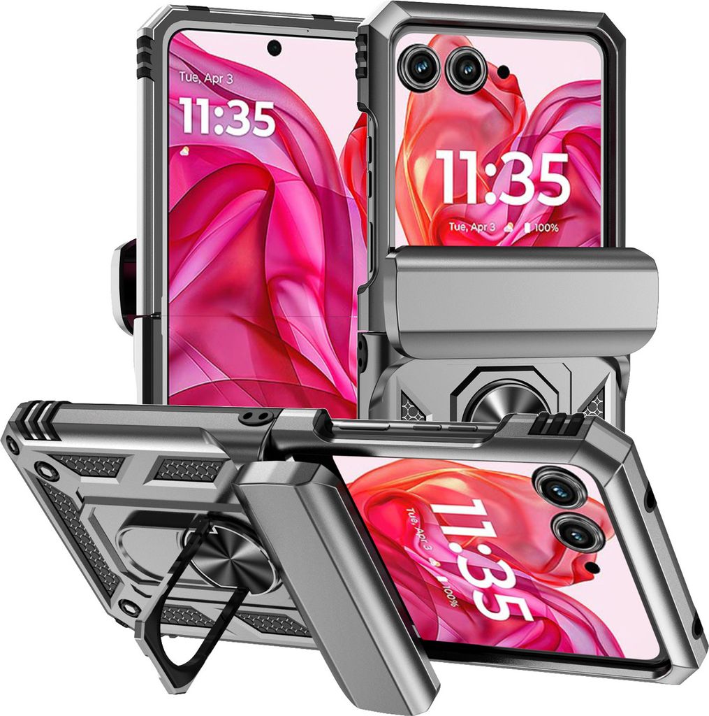 Hybridní pouzdro na Motorola Razr 50 / razr 2024 dvouvrstvé Obrázek produktu 