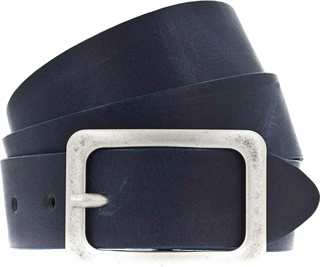 Vanzetti Neon Booster 35mm Nightblue W85 - Cintura Pelle Sportiva