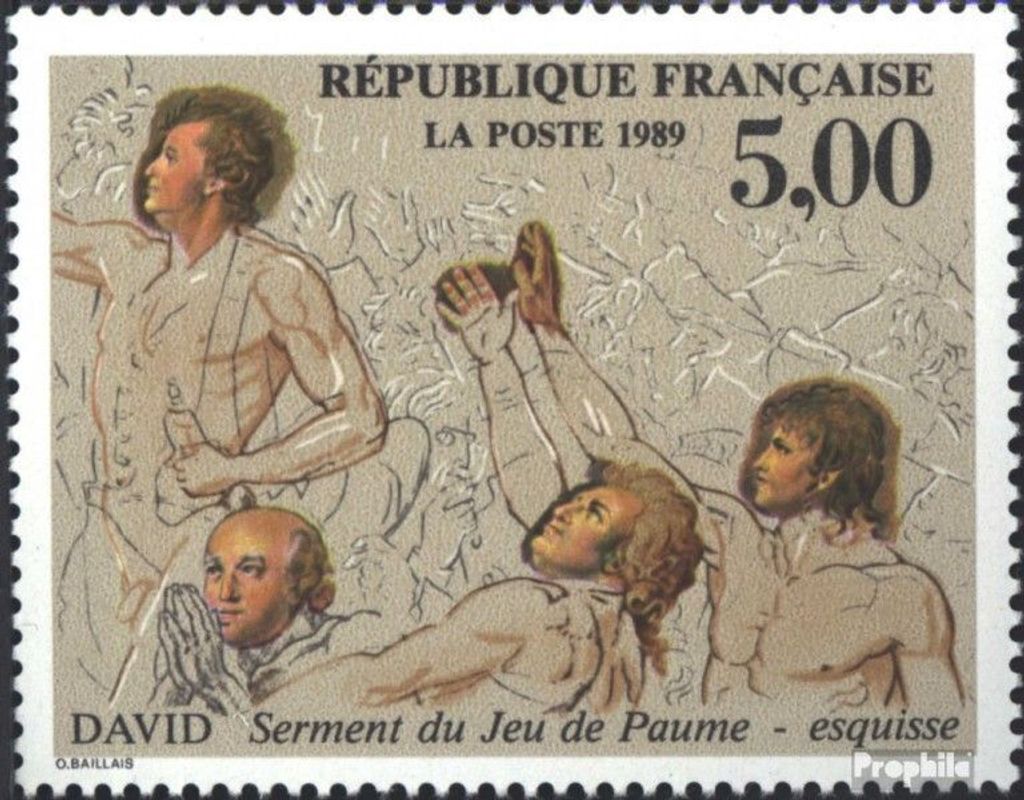 Briefmarken Frankreich 1989 Mi 2723 (kompl.Ausg.) postfrisch Kunst