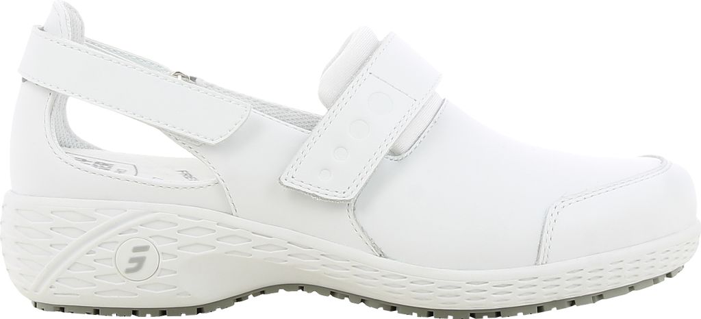 Safety Jogger SAMANTHA OB weiß, Gr. 38, Damenschuh für Gastronomie, Lebensmittel, Medizin und Gesundheitswesen, Reinigung