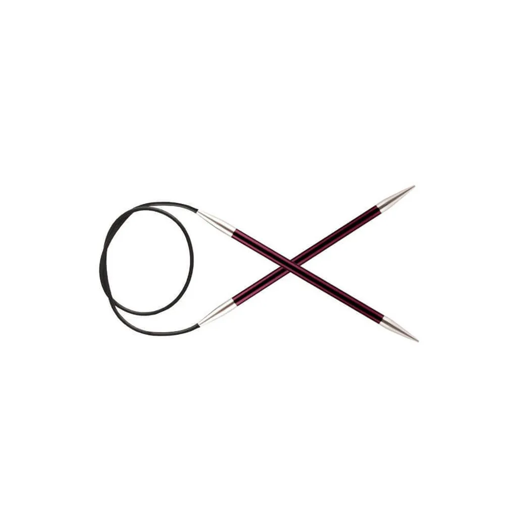 Offerta KnitPro Zing 12,00 mm - Ferro Circolare 80cm Viola Alluminio