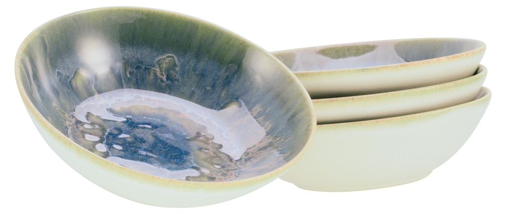 CreaTable, 21515, Yuki Grün-blau, Mehrzweckschale 4-tlg, Produktbild 
