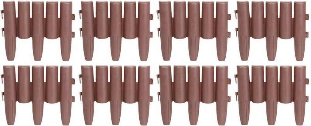 Palisata GE037, 27x24 cm, PP, marrone, flessibile, L-2,16 Immagine del prodotto 