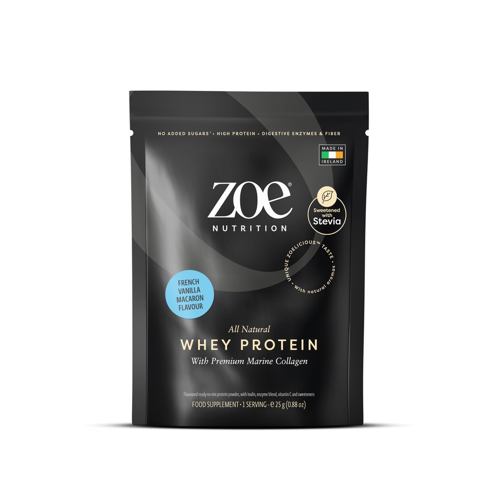 zoe Whey Protein, 25 g - French Vanilla Macaron Obrázek produktu 