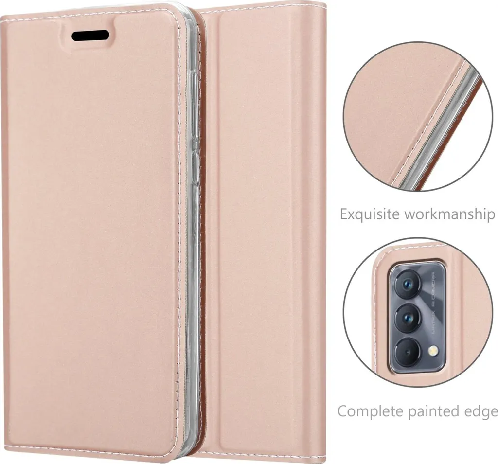 Recensione Custodia Realme GT Master Cadorabo Rosa a Libro - 7