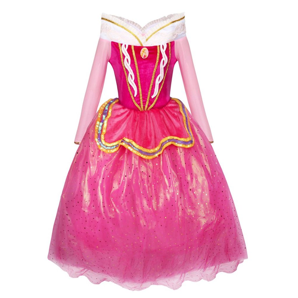 Fee Kleid Gr 128 Karneval Fasching Prinzessinkleid Kleid 