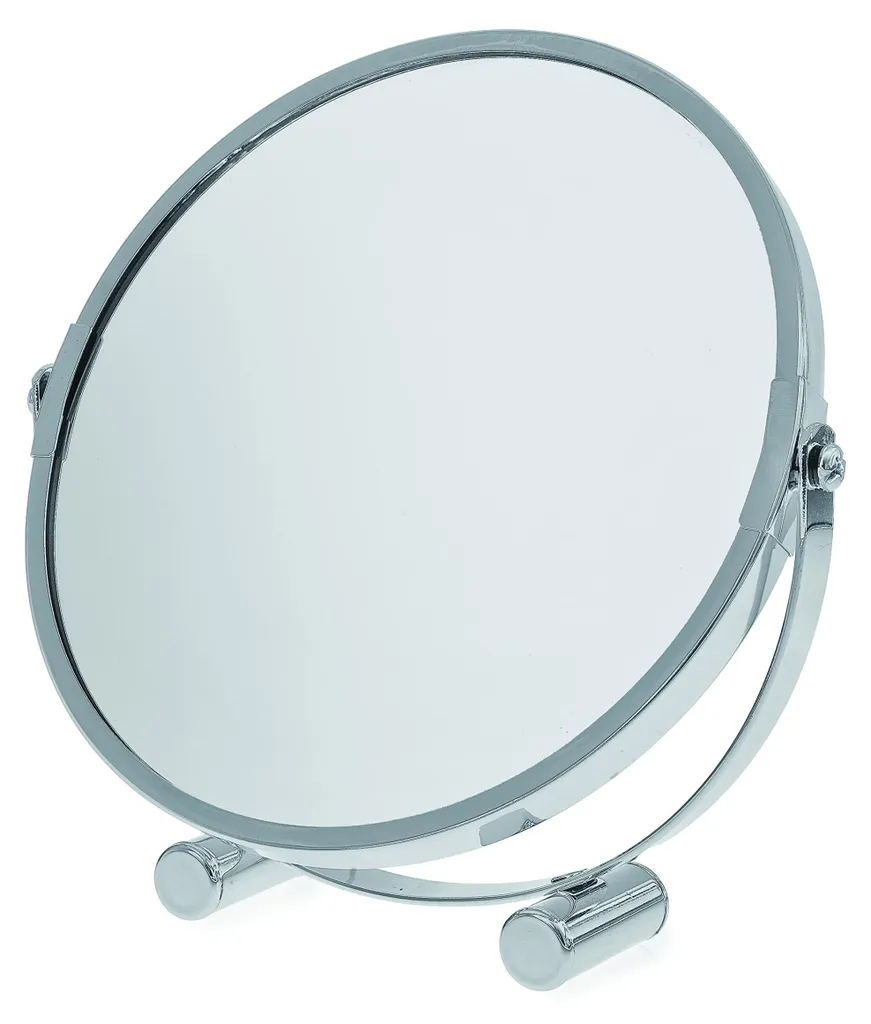 Petit miroir pivotant 360° pour maquillage et rasage avec socle stable