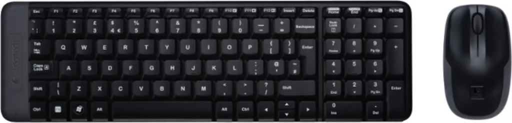 Clavier et souris sans fil Logitech MK220 fini les câbles Layout HU