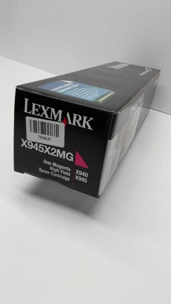 Toner Lexmark magenta original haute performance pour impression couleur