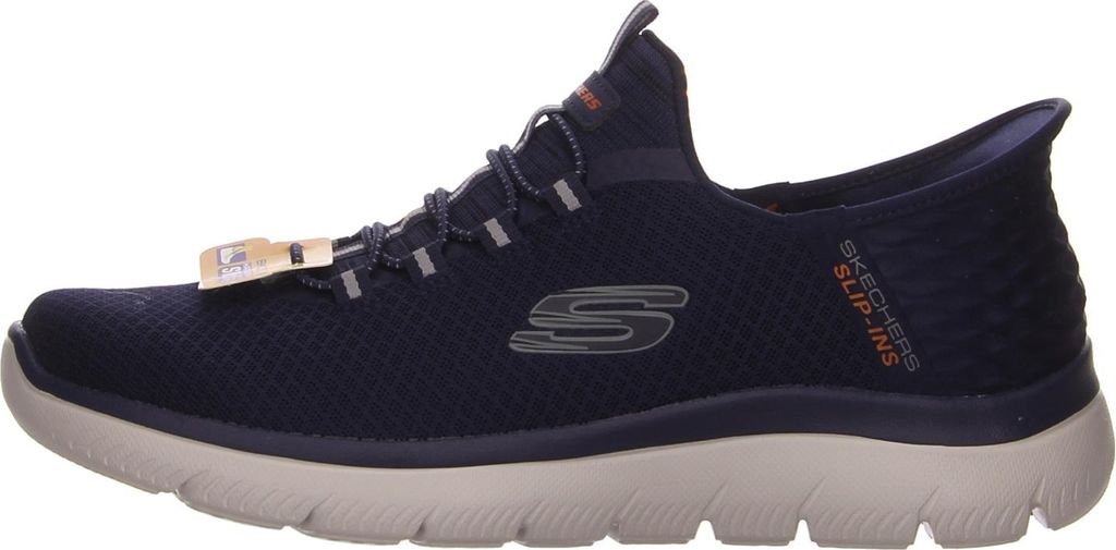 Skechers Slip-On-Sneaker HIGH RANGE Herren Textil Blau Produktbild 