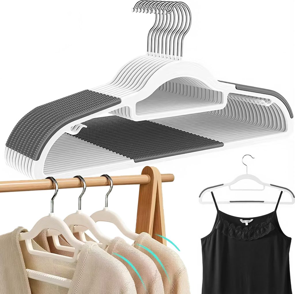 WERDANO HOME Anti-Rutsch-Kleiderbügel 10 Stück Produktbild 