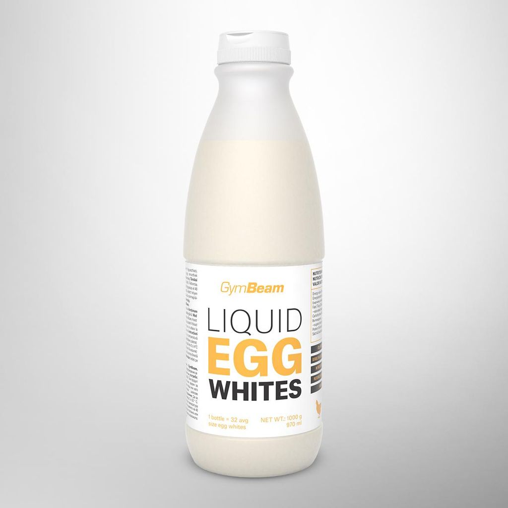 GymBeam Blanc d'œuf liquide - forme pratique de blanc d'œuf Image du produit 