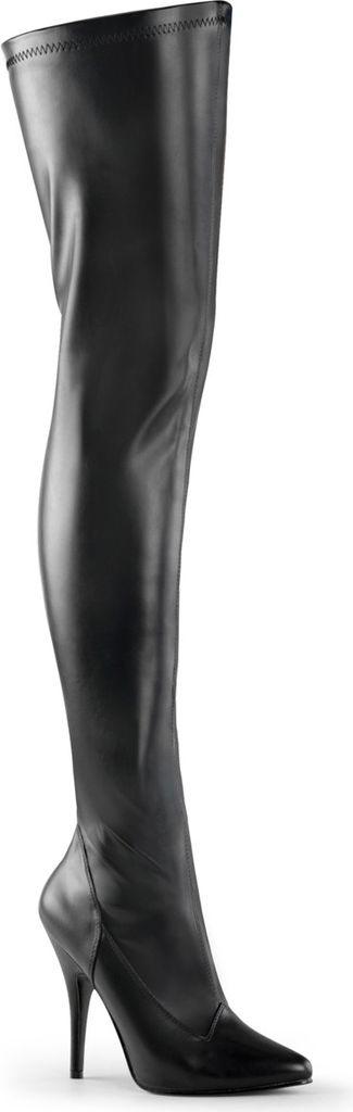 SEDUCE-3000 Damen Boots von Pleaser, Schwarz Matt , EU 40, Produktbild 