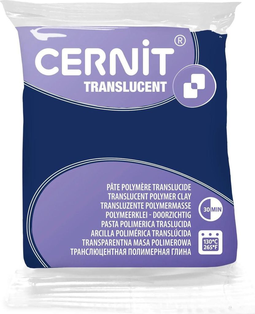 Cernit 6x Cernit Translucent 56 g Heidelbeere CE0920056249C