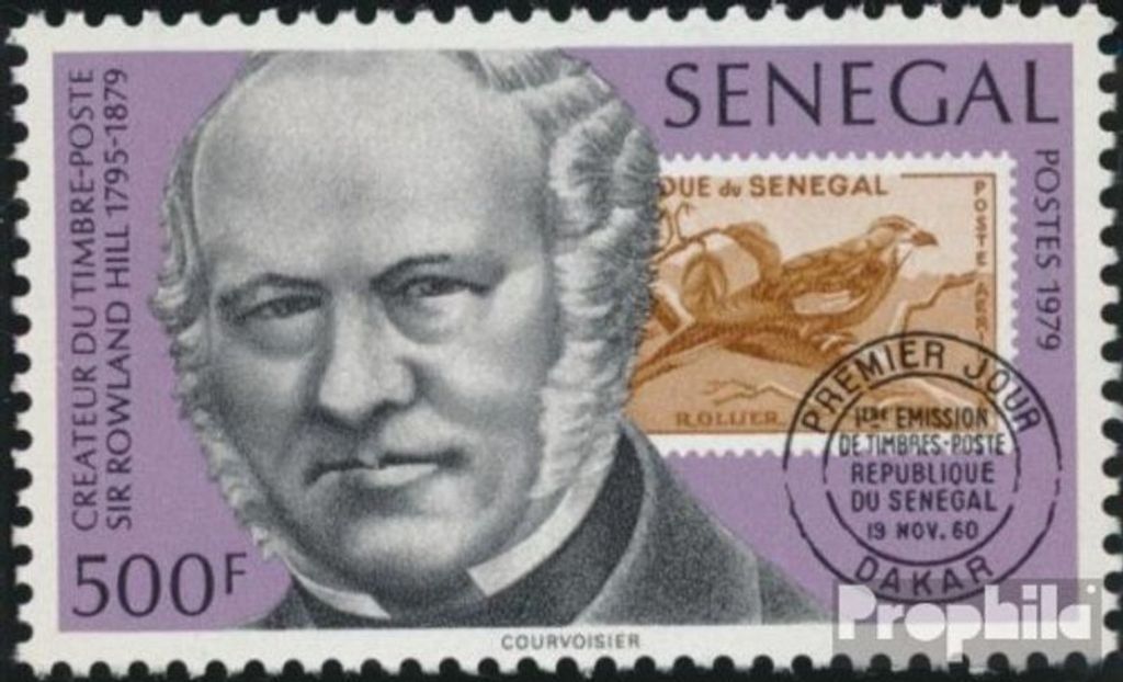 Briefmarken Senegal 1979 Mi 704 (kompl.Ausg.) postfrisch Rowland Hill