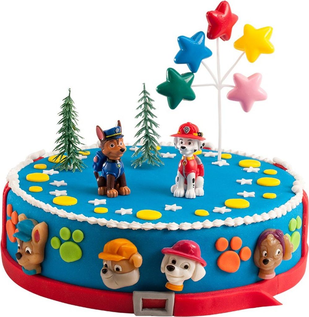 Paw Patrol Tortendeko Set Produktbild 
