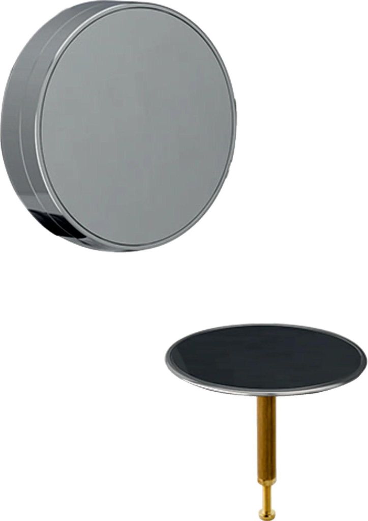 Geberit Fertigbauset Badewannenablauf, Split d52mm, mit Drehbetaetigung, chrom, 1 Stk.