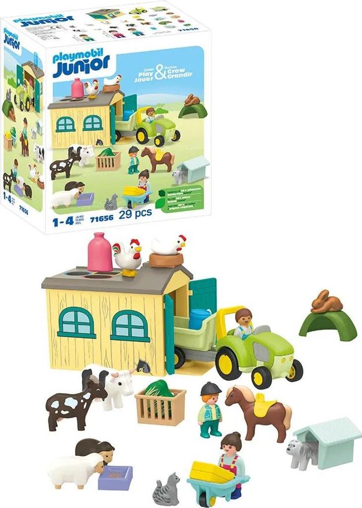 PLAYMOBIL ® 71656 JUNIOR: Avventura in fattoria m Immagine del prodotto 