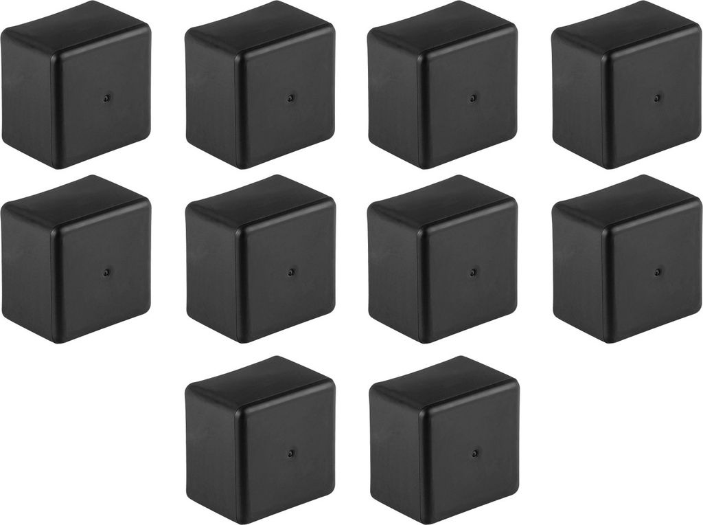 10x Endkappen Abdeckkappe Solar für 40x40mm Solarschiene Produktbild 
