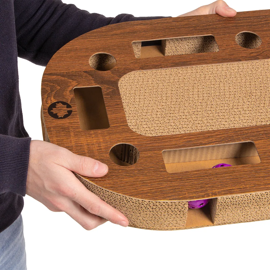 Recensione PlayPlate MEDIUM Canadian Cat - Tiragraffi e Gioco - 13