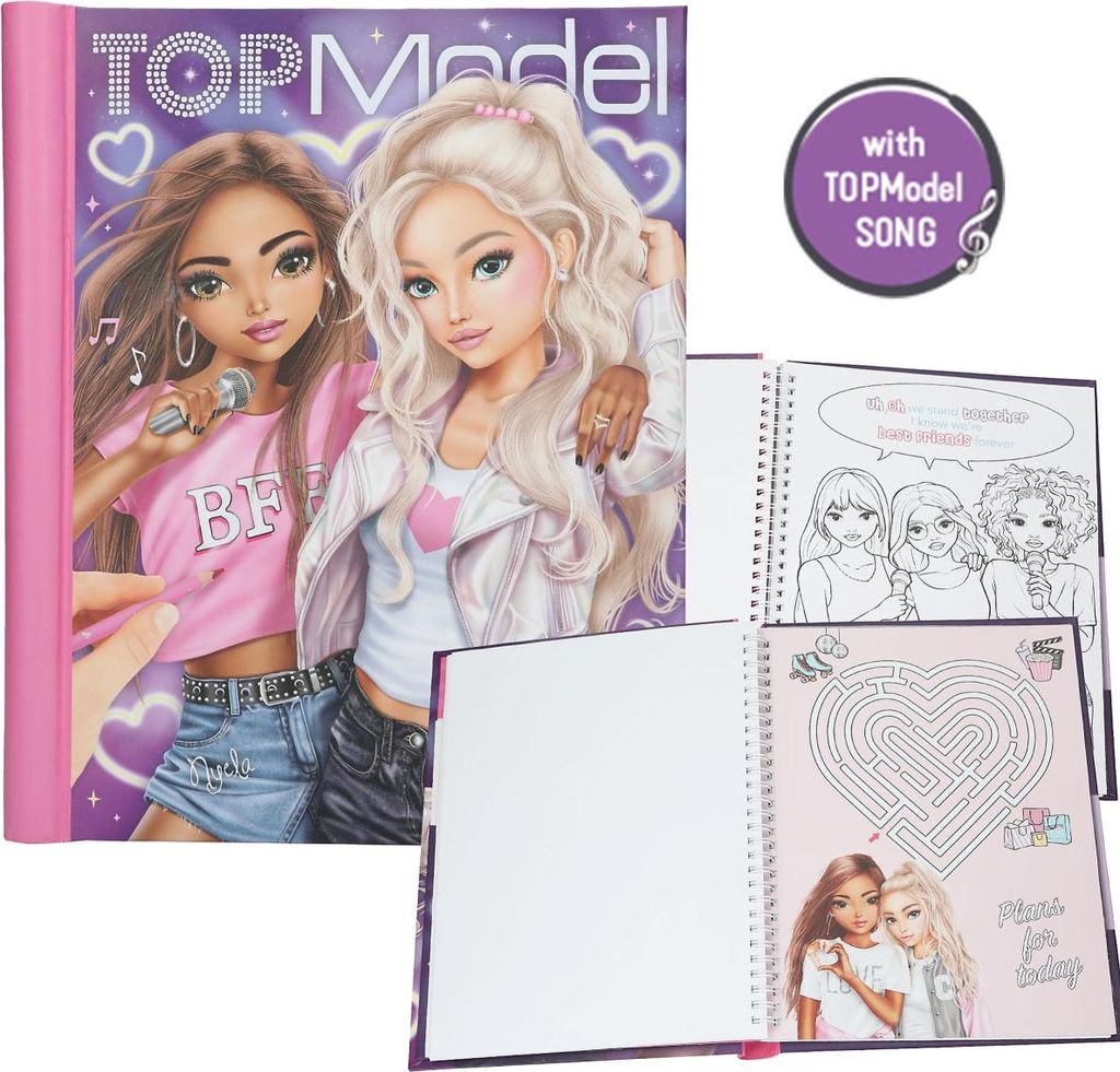 Depesche Vertrieb GmbH & Co. K TOPModel Malbuch mit LED und S Sonstige