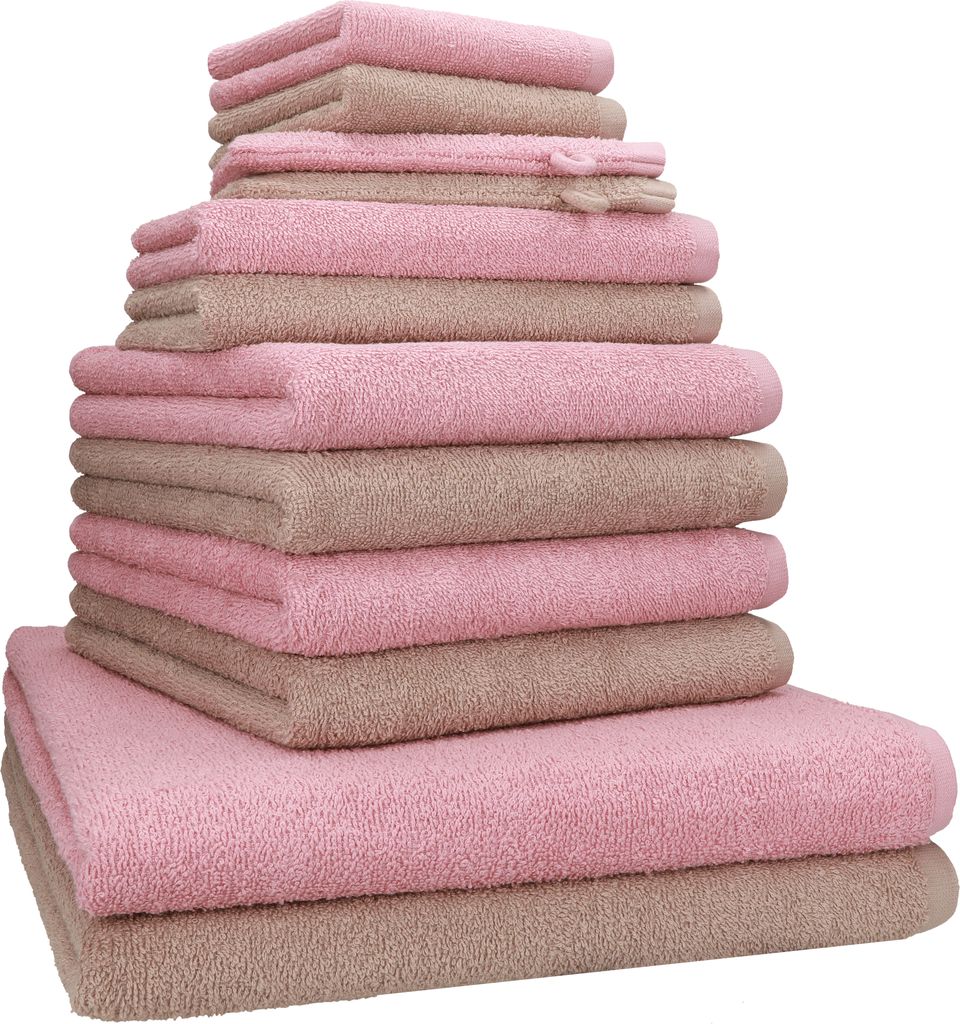 Betz 12-tlg. Handtuch-Set BERLIN 2 Liegetücher 4 Handtücher Produktbild 