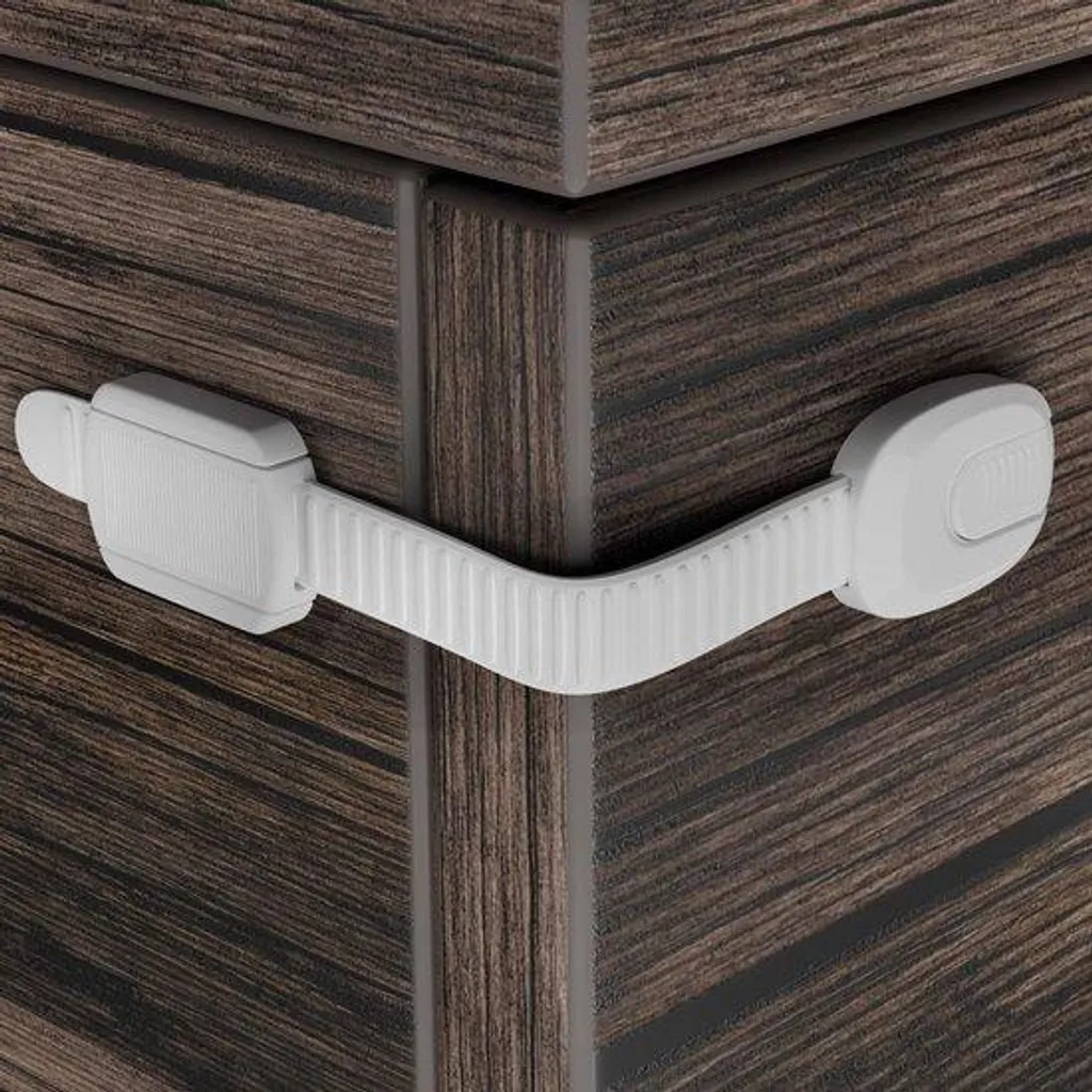 Sécurité enfant pour tiroirs et portes, lot de 20 protections maison
