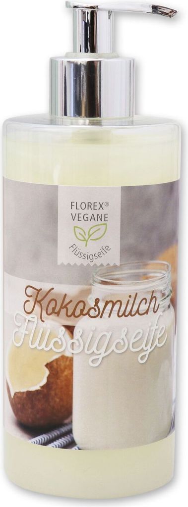 Florex vegane Flüssigseife mit KOKOSMILCH