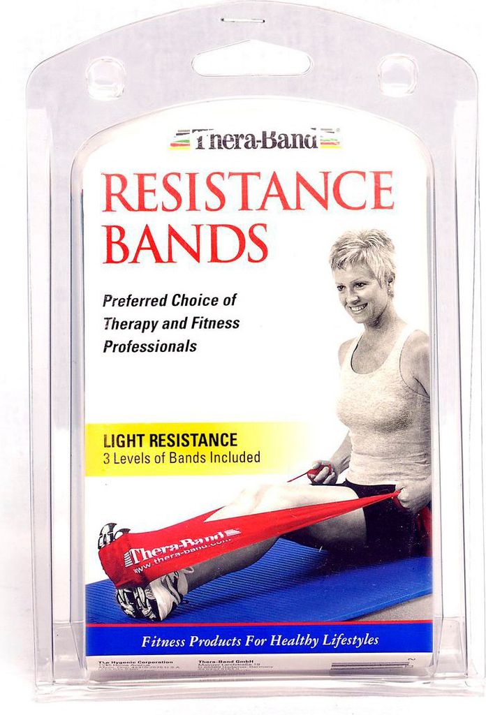 Thera-Band Set leicht 1,5 m gelb/rot/grün 1 St Produktbild 