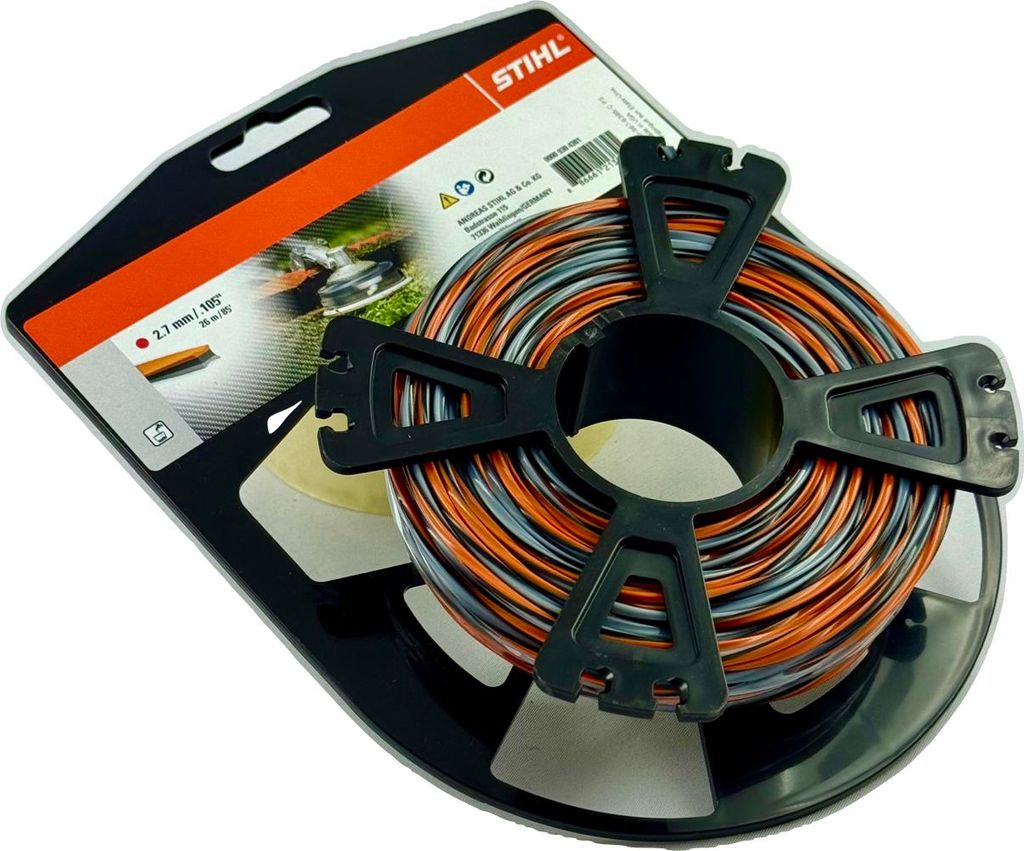 STIHL Mähfaden, Trimmerfaden, 2,7mm, 26m CF3 PRO Immagine del prodotto 