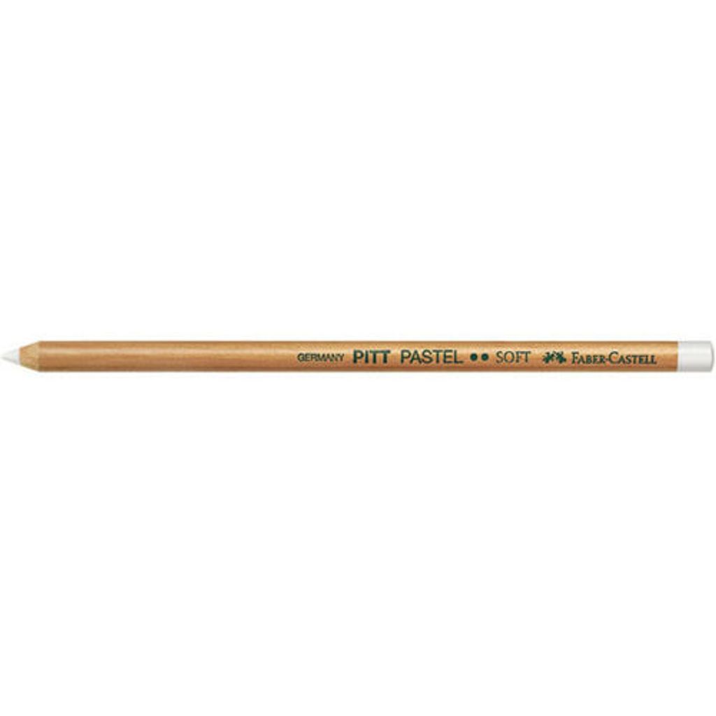 FABER-CASTELL Pitt Medium Pastellstift WEISS Produktbild 