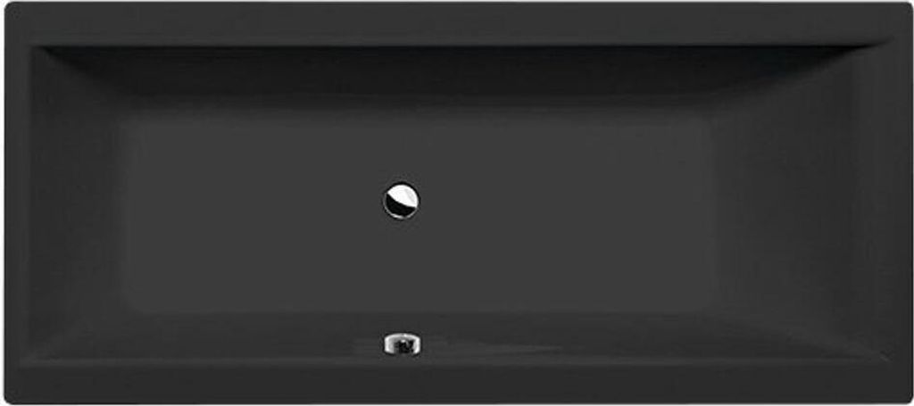 CLEO vasca rettangolare con piedini 180x80x48cm, nero opaco Immagine del prodotto 