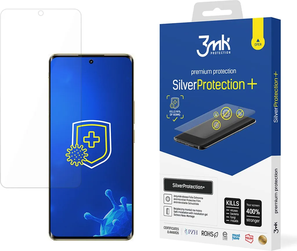 Pellicola Antimicrobica 3mk SilverProtection+ Realme 13 Pro 5G
