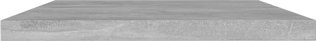 vidaXL Bücherregal-Bretter 4 Stk. Betongrau 60x10x1,5 cm Holzwerkstoff