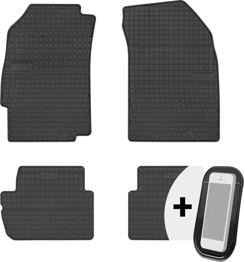 Tappeti Auto in Gomma per Chevrolet Spark 2009-2015 | Protezione 3D