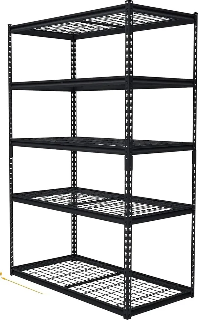 Rayonnage métallique charge lourde pour atelier et stockage de garage