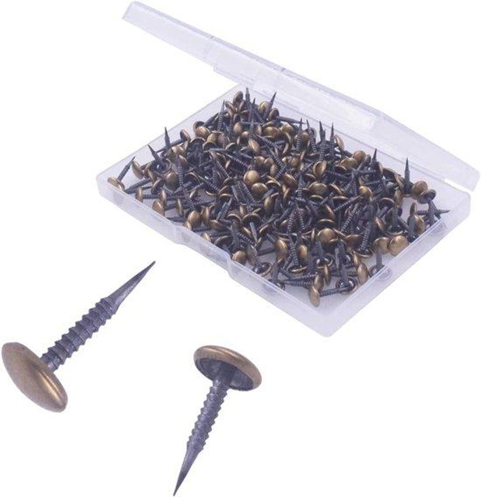 Allecto ist ein Markenname, daher wird entfernt. Decoratieve meubelnagels met messing coating voor ambachtelijke projecten - 200 stuksÜbersetzung:...