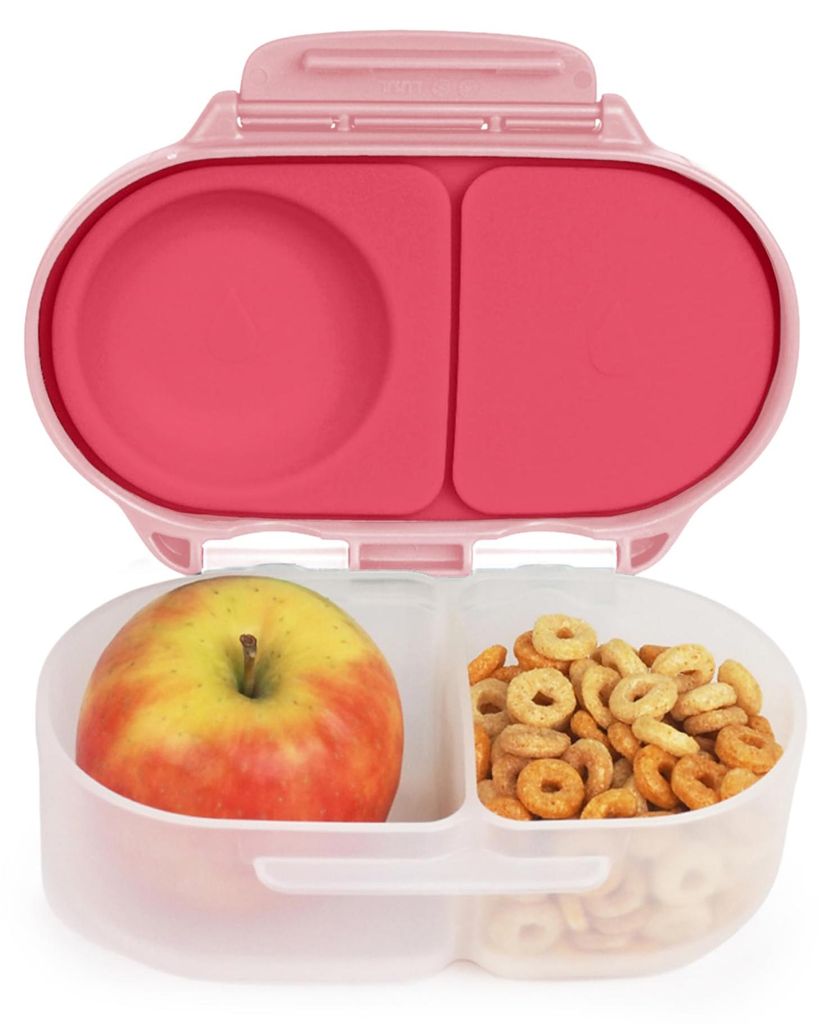 Mini-Lunchbox für Kinder mit Fächern | Bento-Box mit 2 auslaufsicheren Fächern | Lunchbox für Mahlzeiten und Snacks | Platz für ganzes Obst | ...