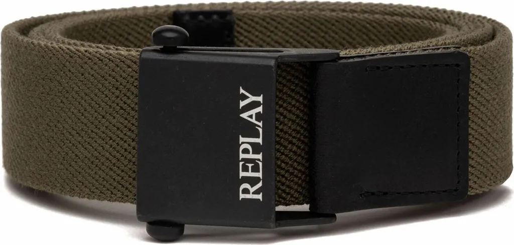 REPLAY Cintura W85 Grigio Sage | Accessorio Uomo Alta Qualità
