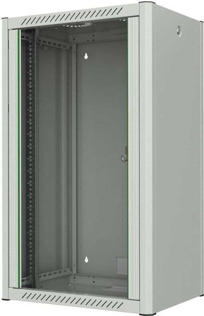 Lanview Szafa Rack 19" 20U Ścienna Pro 600x450x1000mm - Biała, RWP20U45WH