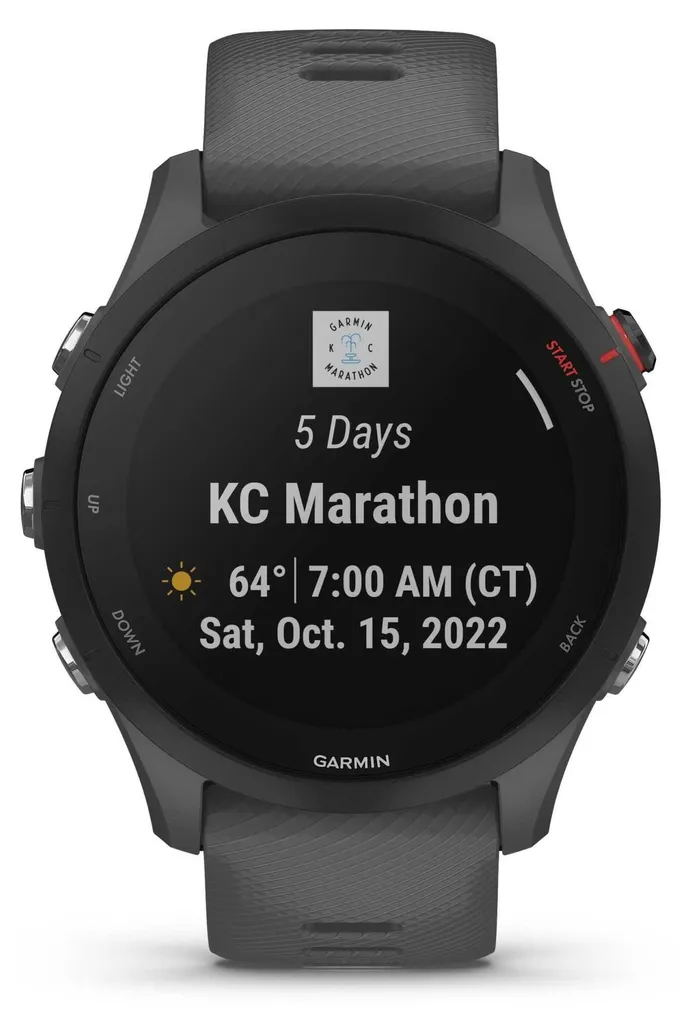 Améliorez vos Chronos avec la Garmin Forerunner 255 Gris et son GPS - 18
