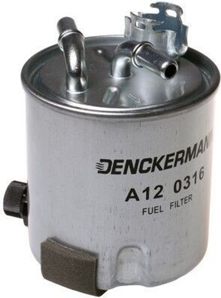 Kraftstofffilter DENCKERMANN A120316 für RENAULT SCÉNIC II (JM0/1) Leitungsfilter