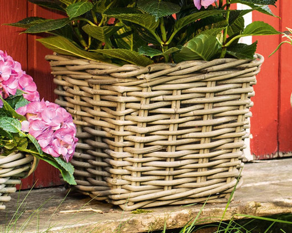 Pflanzer Rattan groß Blumenkasten Pflanzkorb Pflanzschale Produktbild 7