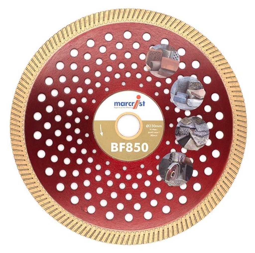 MARCRIST diamantový rezný kotúč BF850 SilentMax 230 x 22,2 Obrázok produktu 
