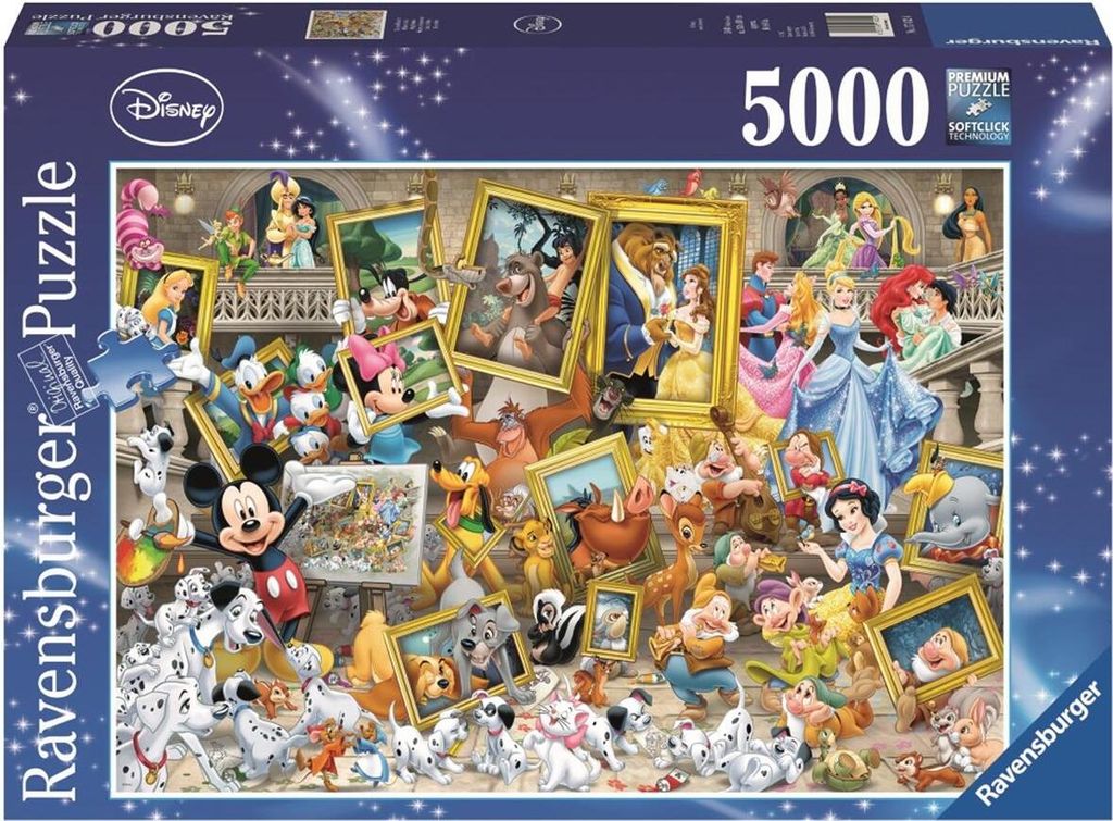 Ravensburger - 17432 - Mickey the Artist Puzzle 5000 szt Zdjęcie produktu 