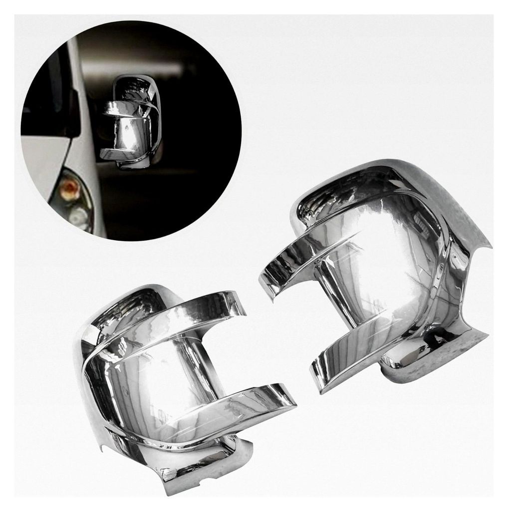 Spiegelkappen für Renault Master III 2010-2020 | ABS-Kunststoff Spiegelabdeckungen zum Schutz und zur optischen Aufwertung