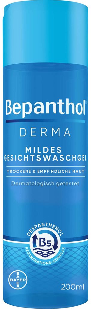 Bepanthol Derma Mild Face Wash Gel, 200 ml Obrázok produktu 